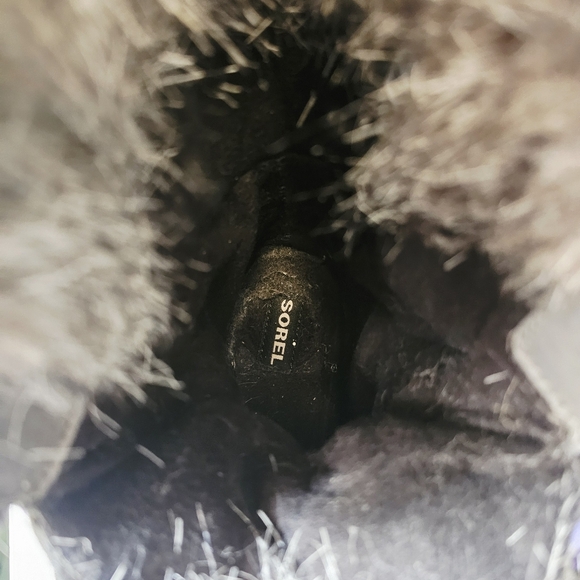 Sorel Tofino II Women's Gray and Black Lace-Up Winter Boots - Picture 7 of 10